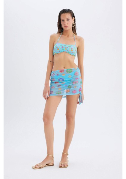 x Declara Çiçekli Tül Plaj Eteği C5795AX24HS modelleri