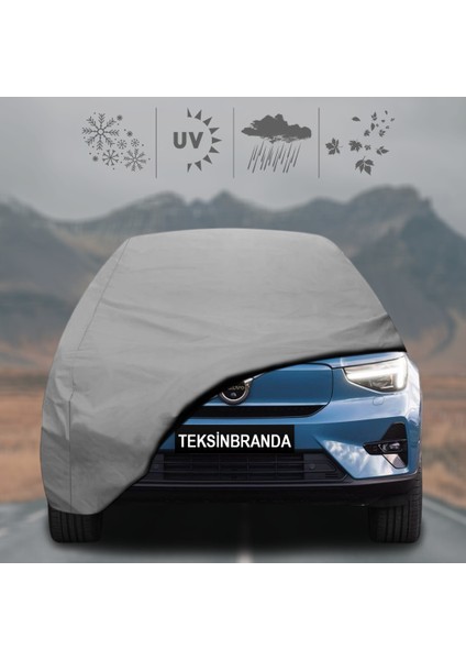 Volvo C40 Oto Branda Su Geçirmez Miflonlu Araba Brandası Klipsli Araba Çadırı