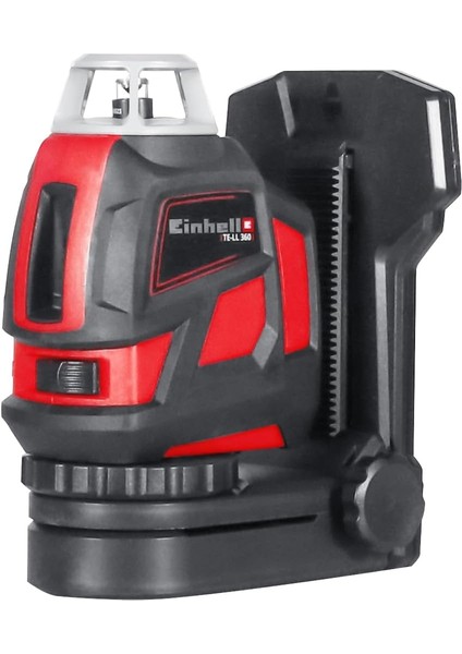 360° Lazer Te-Ll 360 (Lazer Çapraz, Yatay/dikey ve Yatay 360° Lazer Çizgisi, Kendinden Tesviye, Duvar Braketi, Çanta Dahil), Siyah