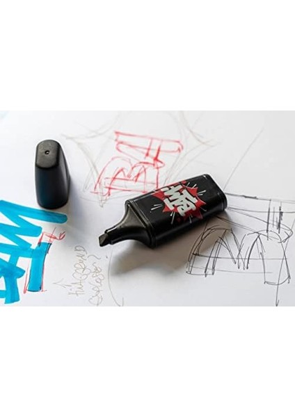 Boss Mini By Snooze One - Fosforlu Kalem - Sarı