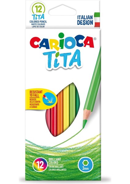 Tita Kuru Boya Kalemi 12'li