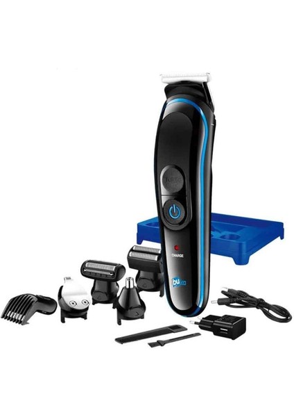 5in1 Fonksiyonlu Turbo Motorlu Saç Sakal Kesme Tıraş Makinesi Burun Kulak Ense Favori Tüm Vücut (5047) fırsatları