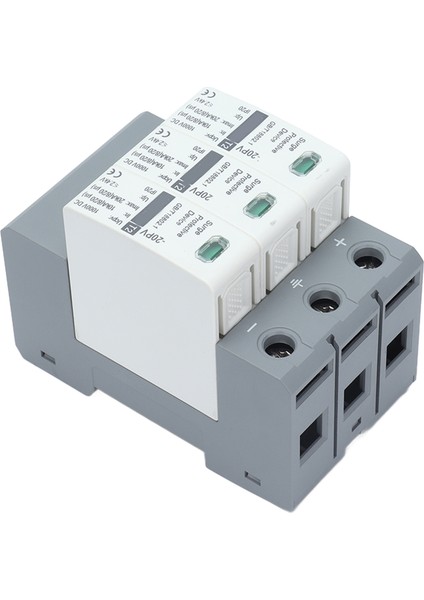 Gerilim Aşırı Gerilim Koruma Cihazı 3p Fotovoltaik Yıldırım Koruyucu 10-20KA 1000VDC (Yurt Dışından) indirimleri