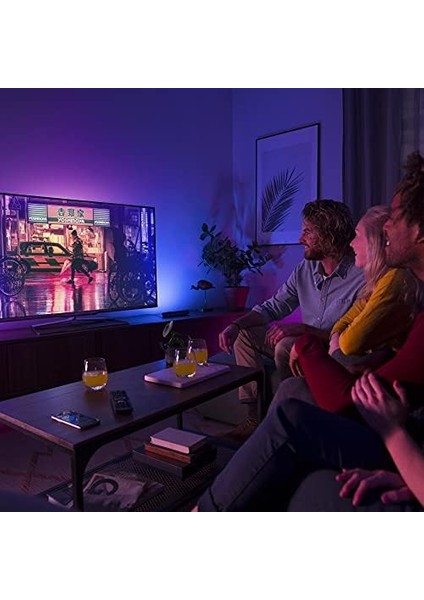 Huewca Play Genişletme Paketi, Akıllı LED Aydınlatma, Siyah (Güç Adaptörü Dahil Değildir) modelleri