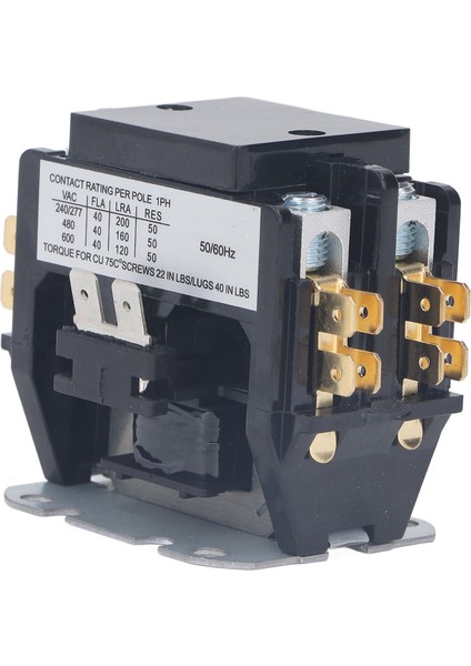 Klima Kontaktörü 40 Amper 2 Kutuplu Gümüş Alaşımlı Kontak Bakır Kontaktörü Hvac Kondenser Kompresör Motoru 220V (Yurt Dışından) fırsatları