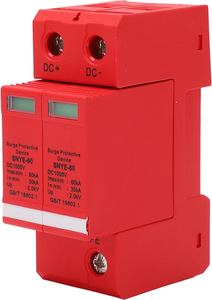 Aşırı Gerilim Koruma Cihazı Fotovoltaik Kesici Koruyucu DC1000V 60KA Dağıtım Kutusu Malzemeleri Turuncu Kırmızı 2p (Yurt Dışından) modelleri