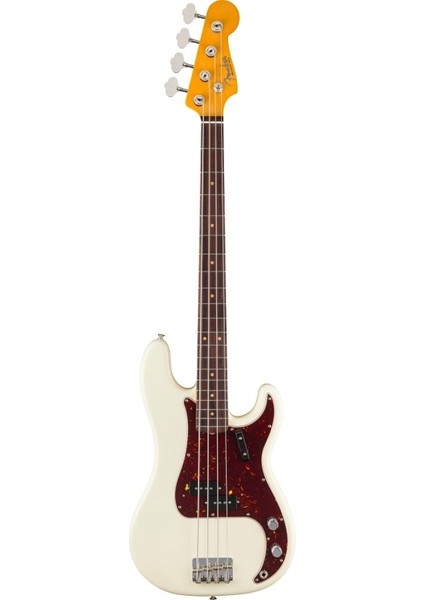 American Vintage Iı 1960 Precision Bass Gülağacı Klavye Olympic White Bas Gitar