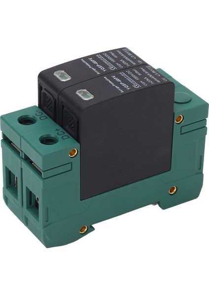 Pv Aşırı Gerilim Koruma Cihazı Fotovoltaik Güç Kaynağı Yıldırım Tutucu Koruyucu 2p 20‑40KA DC1000V (Yurt Dışından) fiyatları