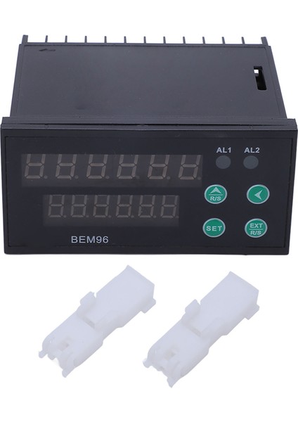 Dijital Zamanlayıcı Sayacı 6 Haneli Dijital Ekranlı Sayaç Zamanlama Çok Fonksiyonlu Endüstriyel Boru Hattı Için Sayaç AC100‑240V (Yurt Dışından)