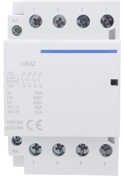 Bch8‑63 4no Ev Voltaj Kontaktörü 63A 400V Ac/dc Modüler Anahtarıac/dc 24V (Yurt Dışından) indirimleri