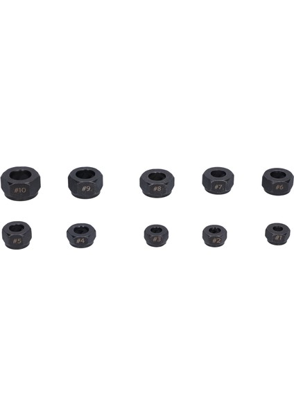 10 Adet Kırık Somun Çıkarıcı Altıgen Çıkarıcı Sökme Aleti Endüstriyel Aksesuarlar Onarım Içindüşük Stil (Yurt Dışından)