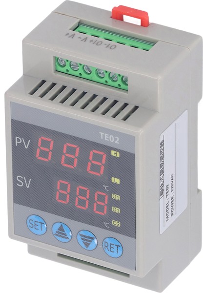 220VAC Dın Ray Mikro Sıcaklık Kontrol Cihazı Yüksek Doğruluk -50℃ Ila 120℃ Dijital Ekran Termostat Modülü (Yurt Dışından) fırsatları