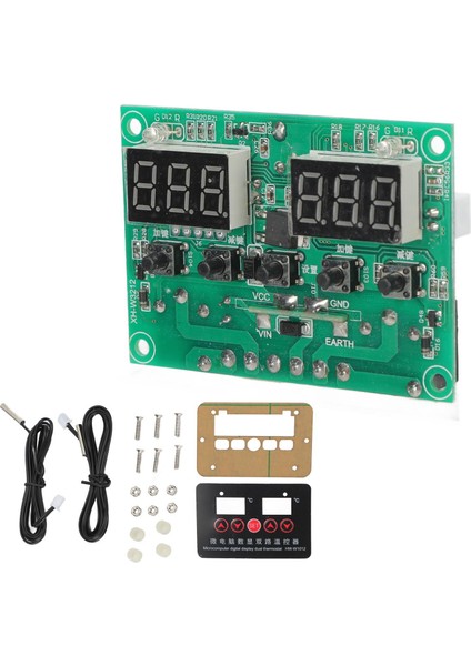 Sıcaklık Kontrol Cihazı Dijital Ekran Çift Röleli Termostat Regülatör Modülü HWW1012 (Yurt Dışından) fiyatları