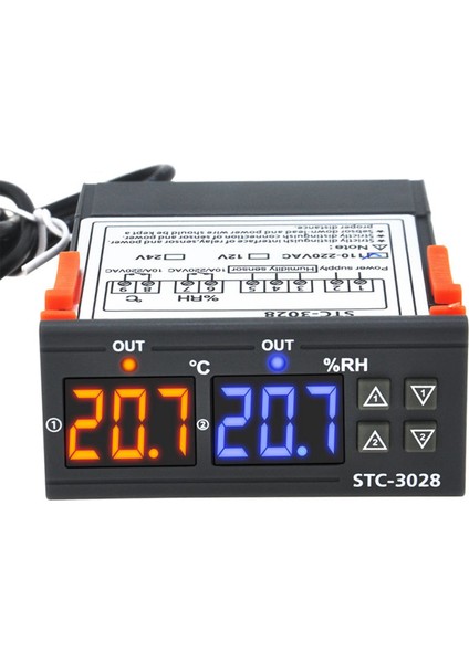 Dijital Sıcaklık Nem Kontrol Cihazı -20℃ Ila +80℃ 00% Rh Ila +100% Hassas Higrometre Termometre 110V‑220V (Yurt Dışından) fiyatları