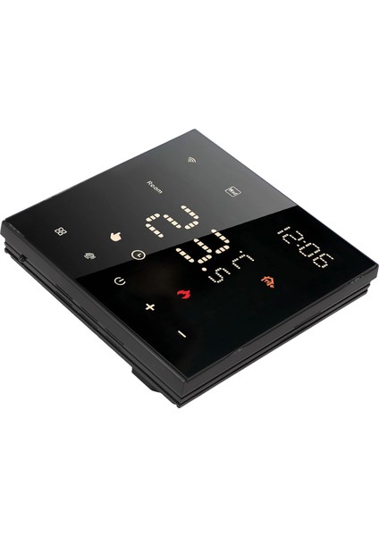 Siyah ME82 LED 7 Akıllı Termostat Dokunmatik Ekran App Kontrolü Ev Termostatı 100‑250VAC 16A Elektrikli Zemin Isıtma (Yurt Dışından) indirimleri