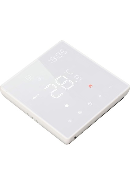 Akıllı Wifi Termostatı Ev Programlanabilir Tuya Uygulaması Ses Kontrolü 100‑250VAC Beyaz 3A Su Zemin Isıtma Duvara Asılı Fırın (Yurt Dışından) fırsatları
