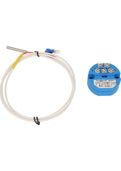 0 - 100 Derece PT100 Sıcaklık Vericisi DC24V Çıkış 0-10V Sensör (Yurt Dışından)