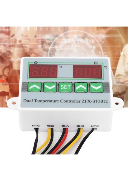 ZFX-ST3012 Akıllı Dijital Sıcaklık Kontrol Cihazı Çift Ekranlı Elektrikli Mikrobilgisayar Termostatı (24V) (Yurt Dışından) indirimleri