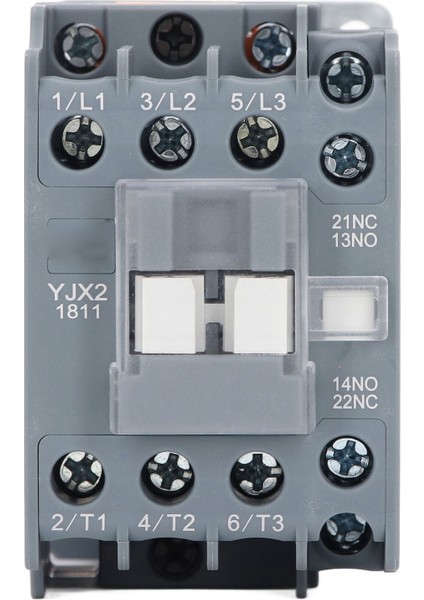 Ac Kontaktör 3 Kutup 1no 1nc 18A Ray Montajlı Gümüş Kontak Düşük Voltajlı Motor Kontrol Cihazı 220V (Yurt Dışından) fiyatları