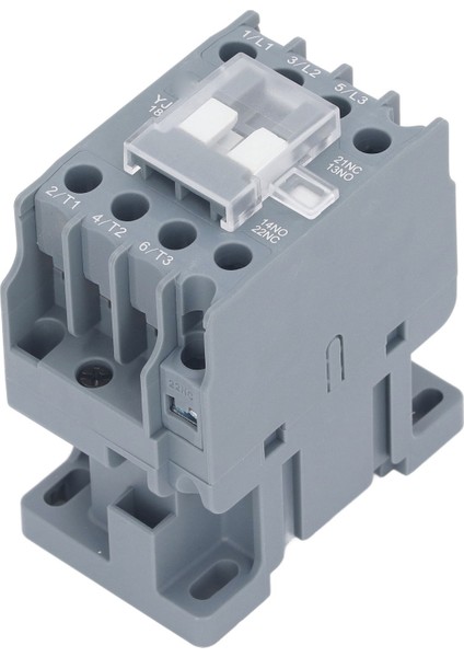 Ac Kontaktör 3 Kutup 1no 1nc 18A Ray Montajlı Gümüş Kontak Düşük Voltajlı Motor Kontrol Cihazı 220V (Yurt Dışından) fırsatları