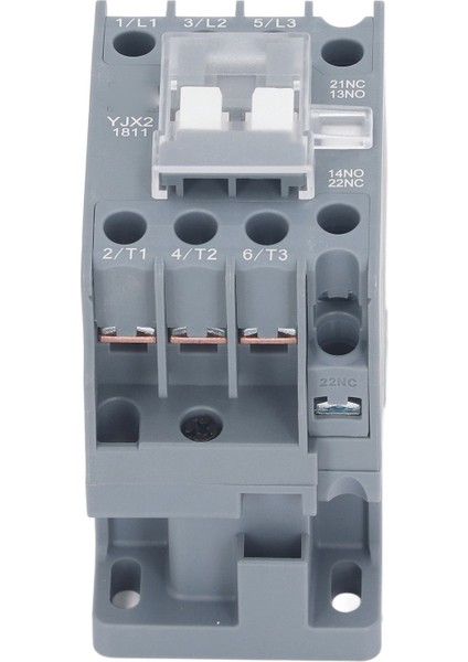 Ac Kontaktör 3 Kutup 1no 1nc 18A Ray Montajlı Gümüş Kontak Düşük Voltajlı Motor Kontrol Cihazı 220V (Yurt Dışından) indirimleri