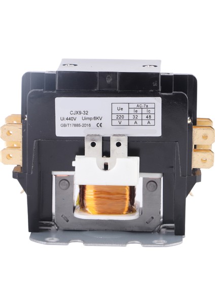 32A Klima Kontaktörü Gümüş Alaşımlı Kontaklar 2 Kutuplu Ac Kontaktör Rölesi Güç Dağıtımı Için 240V (Yurt Dışından)