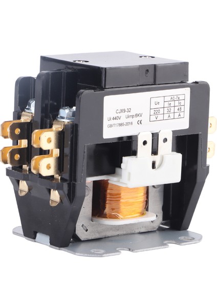 32A Klima Kontaktörü Gümüş Alaşımlı Kontaklar 2 Kutuplu Ac Kontaktör Rölesi Güç Dağıtımı Için 240V (Yurt Dışından) fiyatları