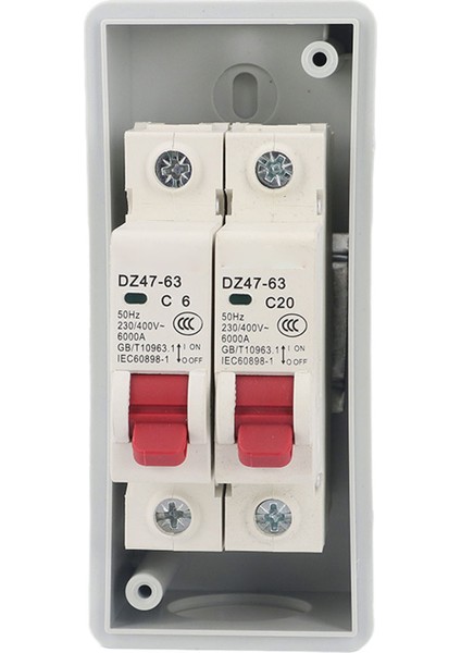 Sg Açık Su Geçirmez Dağıtım Kutusu Güç Devre Kesici Mcb C Tipi 2 Yollu Ac 230V 400V (Yurt Dışından) fırsatları