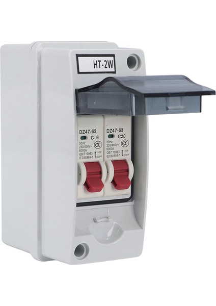 Sg Açık Su Geçirmez Dağıtım Kutusu Güç Devre Kesici Mcb C Tipi 2 Yollu Ac 230V 400V (Yurt Dışından) indirimleri