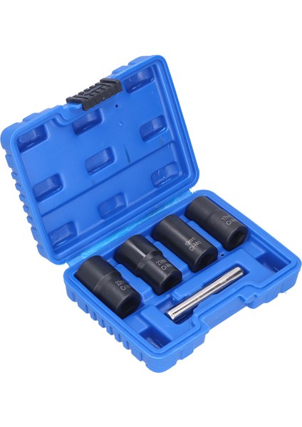 5 Adet Tekerlek Somunu Soket Seti Aşınmış Paslı Somunlar Için Kullanışlı Verimli Yüksek Sertlik Dayanıklı Büküm Soket Seti (Yurt Dışından) modelleri