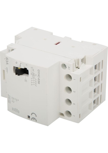 4p 63A 50Hz Dın Raylı Ev Tipi Ac Kontaktörü Manuel Kontrol Anahtarı ile (Yurt Dışından) fırsatları