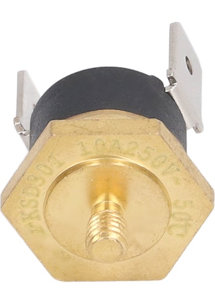 5 Adet KSD301 Bakır Termostat Bimetal Normalde Kapalı M4 Snap Disk Sıcaklık Anahtarı 250V (Yurt Dışından) indirimleri