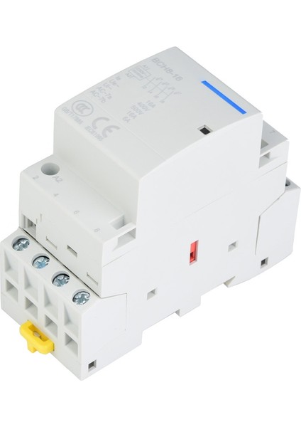 4p 16A 24V Ev Tipi Ac Kontaktör Dın Ray Montajı 4no (220V/230V) (Yurt Dışından)