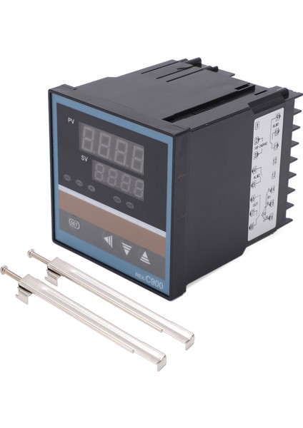 REXC900FK02M*AN Dijital Termostat Akıllı Yüksek Doğruluk Endüstriyel Sıcaklık Kontrol Cihazı 100V240V (Yurt Dışından)