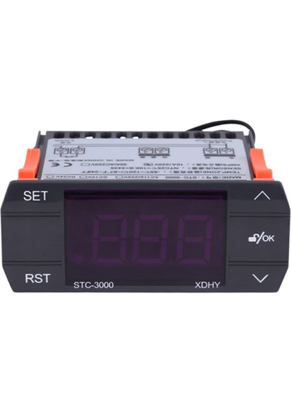 STC-3000 Dokunmatik Dijital Sıcaklık Kontrol Cihazı Termostatı Sensörlü (30A) (Yurt Dışından)