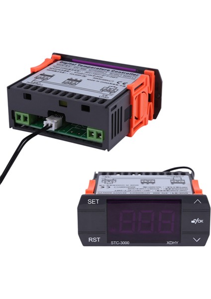 STC-3000 Dokunmatik Dijital Sıcaklık Kontrol Cihazı Termostatı Sensörlü (30A) (Yurt Dışından) fiyatları