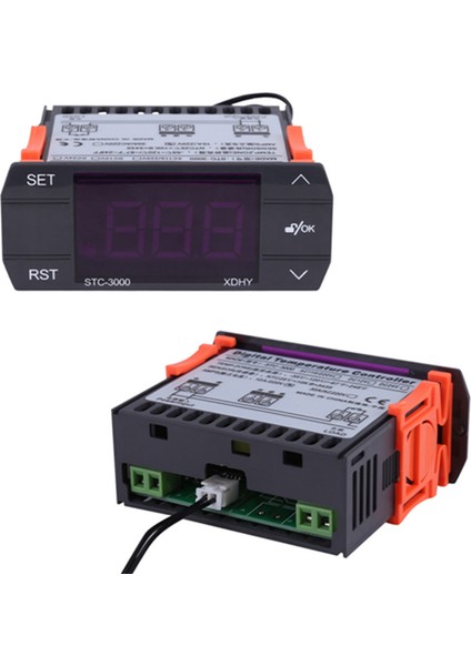 STC-3000 Dokunmatik Dijital Sıcaklık Kontrol Cihazı Termostatı Sensörlü (30A) (Yurt Dışından) indirimleri