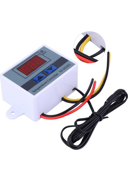 Dc 12V 120W Dijital Sıcaklık Kontrol Cihazı Termostat Anahtarı Su Geçirmez Sensör Probu ile (Yurt Dışından) indirimleri
