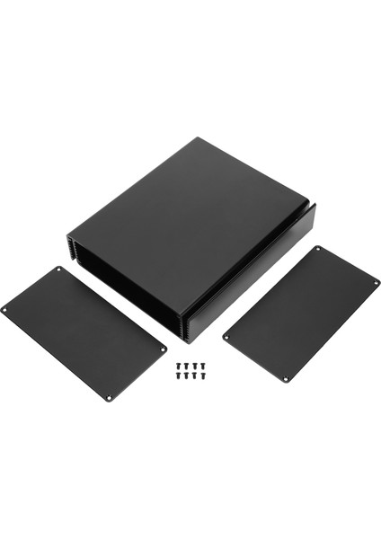 Proje Kutusu Muhafaza Kutusu Bölünmüş Tip Alüminyum Alaşımlı Muhafaza Devre Kartı Endüstriyel Ekipmanlar Içinsiyah (Yurt Dışından)