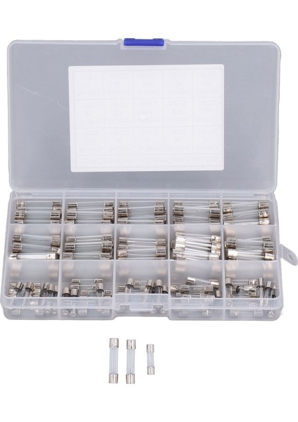 150 Adet Cam Sigorta Alaşımlı Tüp Sigorta Çeşitli Set Ev Aletleri Için 15 Farklı Model (Yurt Dışından) modelleri