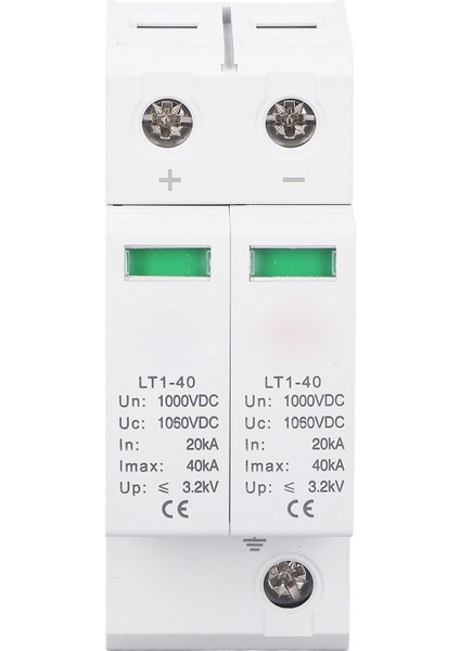 Aşırı Gerilim Koruma Cihazı 2p Alev Modüler Fotovoltaik Aşırı Gerilim Koruması Konut Ofis Binası DC1000V (Yurt Dışından) fırsatları