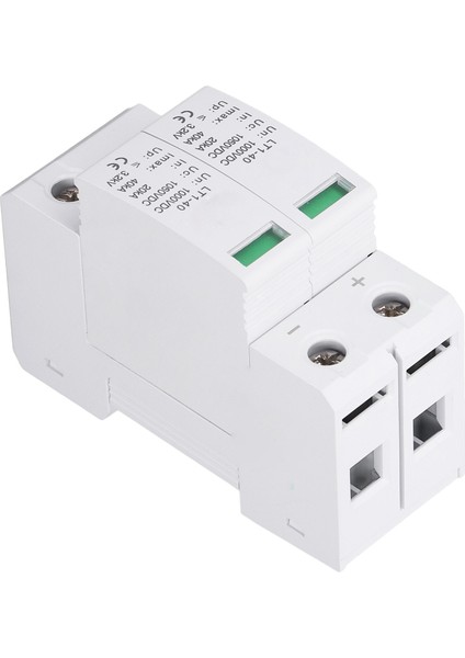 Aşırı Gerilim Koruma Cihazı 2p Alev Modüler Fotovoltaik Aşırı Gerilim Koruması Konut Ofis Binası DC1000V (Yurt Dışından) indirimleri