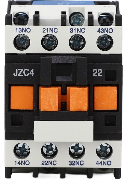 2 Kutuplu Ac Kontaktör 3 Faz 2no 2nc Elektrik Kontaktör Güç Dağıtımı Için Ara Röle 24V (Yurt Dışından)