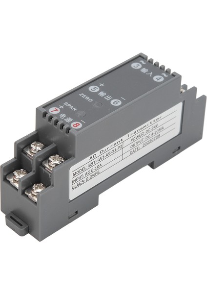 Ac Akım Vericisi 1'den 1'e Çıkış Sinyal Izolasyon Dönüşümü Güç Dağıtım Kontrol Cihazları DC24V 4‑20MA (Yurt Dışından) modelleri