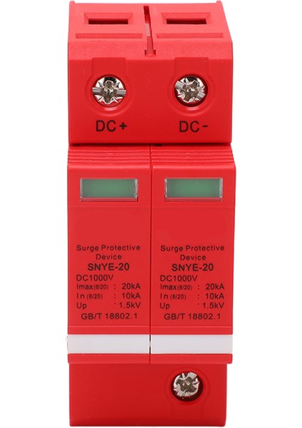 Dc Pv Aşırı Gerilim Koruyucu Yangına Dayanıklı Korozyon Önleyici Turuncu Aşırı Gerilim Koruyucu Cihaz Dağıtım Kutusu 1000V 2p (Yurt Dışından) fırsatları