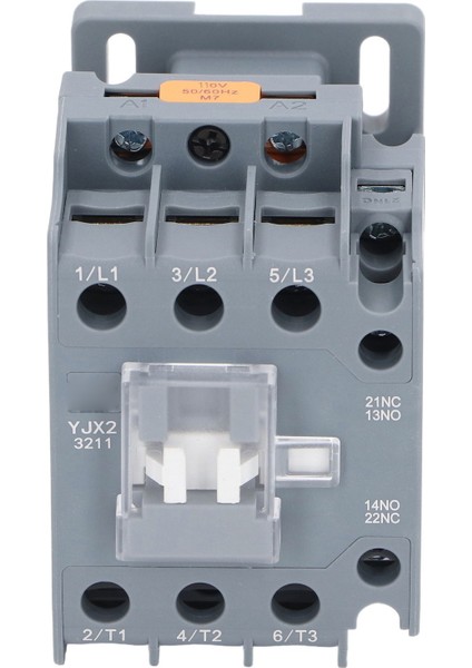 Ac Kontaktör Bakır 3 Faz 1 No 1 Nc Gümüş Kontak Devre Anahtarı Kontrol Cihazı 32A 110V (Yurt Dışından)