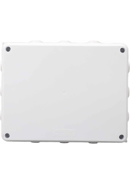 Elektrik Bağlantı Kutusu Abs 255X200X80MM IP65 Su Geçirmez Plastik Muhafaza Kauçuk Tapa ile (Yurt Dışından) indirimleri