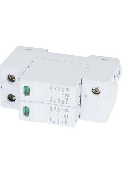 Aşırı Gerilim Koruyucu 2p 10‑20KA Ac Spd 35MM Ray Montajı Ev Için Aşırı Gerilim Koruyucu Cihaz 275VAC (Yurt Dışından) modelleri