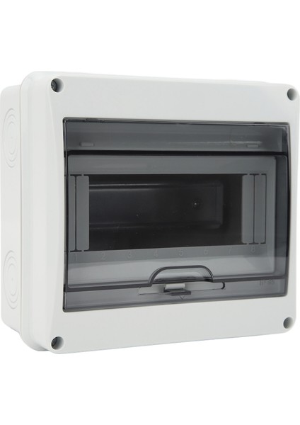 Sigorta Kutusu 8 Yollu Yüzeye Monte IP65 Su Geçirmez Toz Geçirmez Güç Dağıtım Koruma Kutusu (Yurt Dışından) modelleri