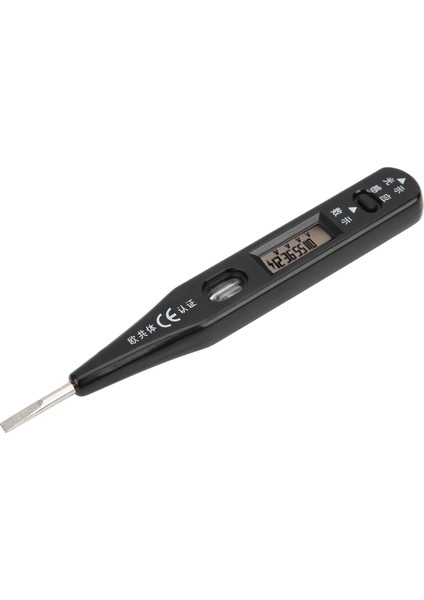 Gerilim Test Kalemi Endüktif Tip Ac 12‑/dc 6-36V Elektrik Test Kalemi LCD Dijital Ekran Dedektör (Yurt Dışından) fiyatları